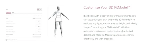 Tailornova 3d design software customized model